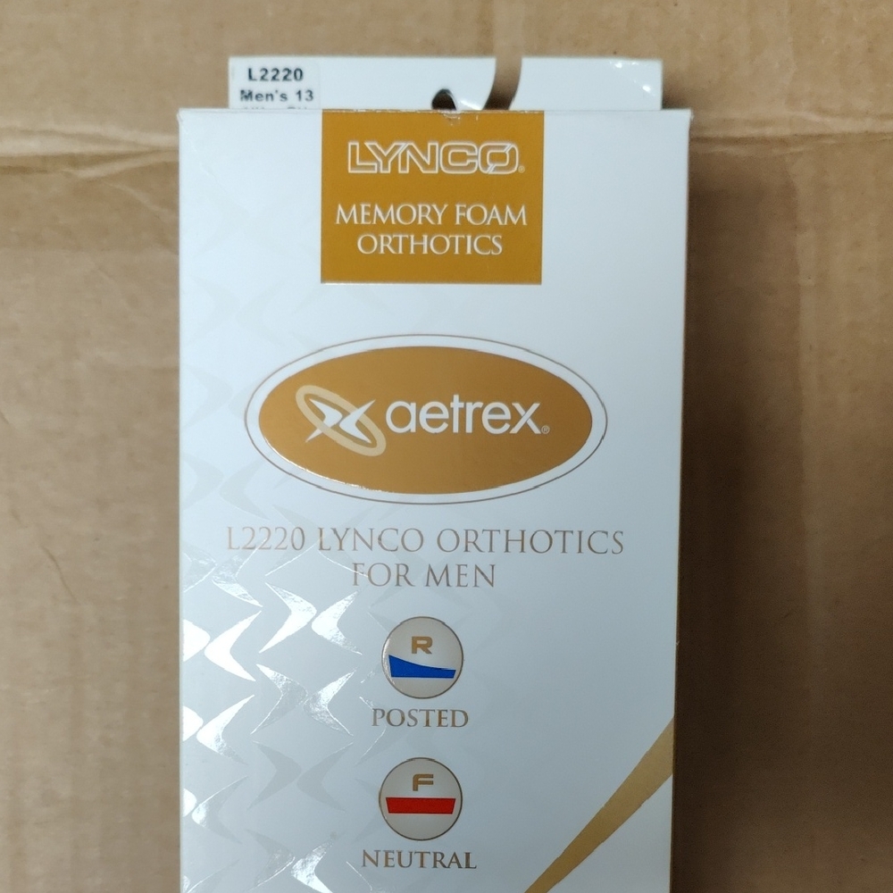 Aetrex Lynco Orthotics for Men